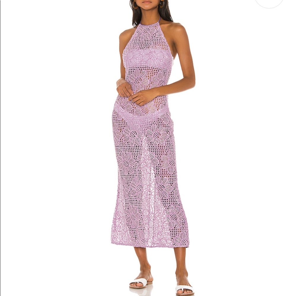 MAJORELLE Eddie Maxi Dress in Purple NWOT